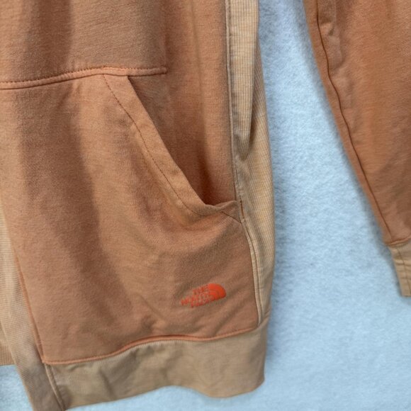 The North Face Sweater Womens Medium Orange Open Front Cardigan Pockets NF0A82Q1 - Picture 2 of 13